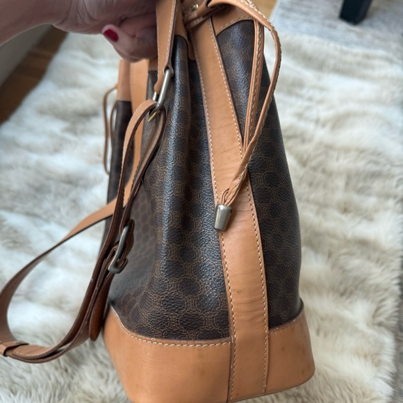 Celine Sac Seau Vintage Monogram Bucket Bag - Picture 5 of 14